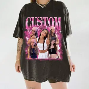 Custom 90s Vintage Graphic Bootleg Rap Tee, CUSTOM Your Bootleg Idea Here, Personalized Shirt, Custom Girlfriend shirt, Gifts for boyfriend, HL37