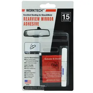 WJB Industrial Technologies  Professional Strength Rearview Mirror Adhesive Repair