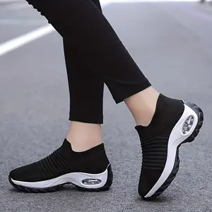 Women's Non-Slip Sock Sneakers Air Cushion Sole Comfortable Casual Sports Daily Indoor Outdoor Shoes