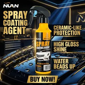 NUAN 300ml Car Spray – Quick polish, anti-stain, anti-fading, keeps paint glossy and protected.-MY0522