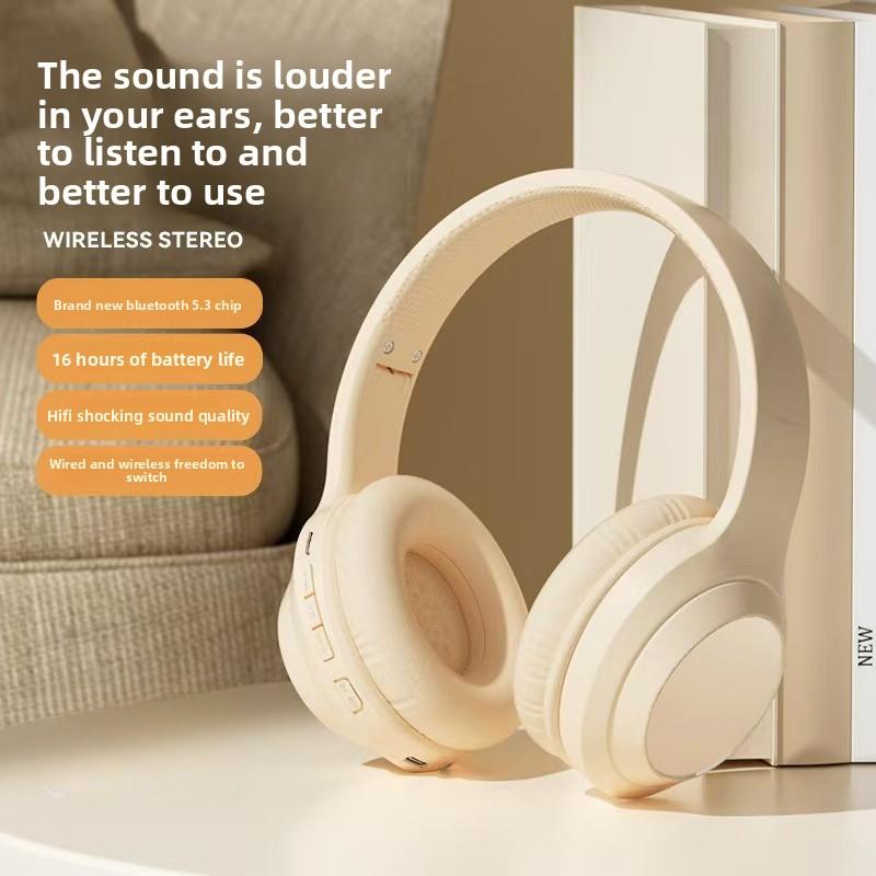 Wireless Bluetooth Headphones, New Wireless Gaming Noise-Canceling Headphones, Office & Leisure Headphones, Long Battery Life, High-Definition Sound.