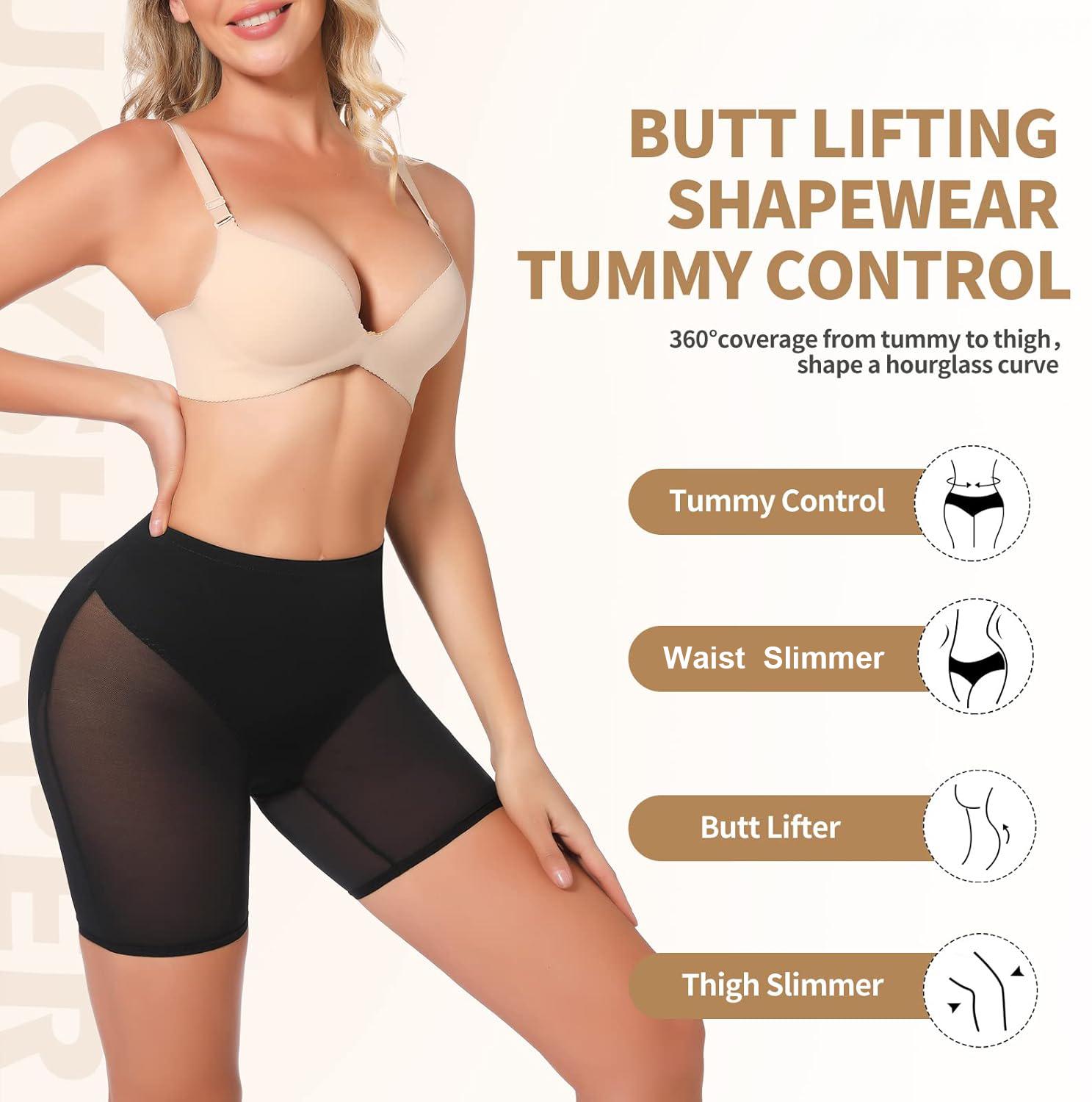 Women Tummy Control Shapewear Body Shaper Shorts Butt Lifting Shapewear Panties Thigh Slimmer