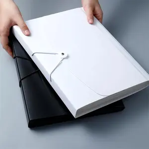 A4 File Paper Folder Large Capacity Waterproof File Organizer Certificates Music Test Paper Desktop Storage Document Holder