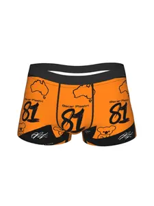 1 piece Oscar Piastri F1 81 Oscar Piastri Underpants Breathbale Panties Male Underwear Print Shorts Boxer Briefs