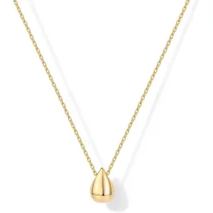 14K Gold Plated Dainty Pear Pendant Necklace for Women, Artificial Jewelry for Ladies, Bestie Gift, Girlfriend's Precious Gift for Anniversaries, Christmas, Birthdays, etc... Wearable for Casual Wear and Work.