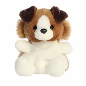 Palm Pals Adorable Fia Sheltie 5 inch Brown Mini Soft Plush Collectable Stuffed Animal