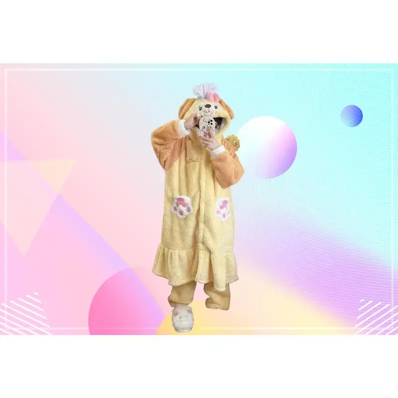 Unique plus size pajamas with comb, fun themed jumpsuit, thick sausage fur robe, home clothes, jumpsuit and washable wig, suitable for both men and women as Valentine's Day giftsRAIMENTRY Unique plus size pajamas with comb, fun themed jumpsuit, thick sausage fur robe, home clothes, jumpsuit and washable wig, suitable for both men and women as Valentine's Day giftsRAIMENTRY