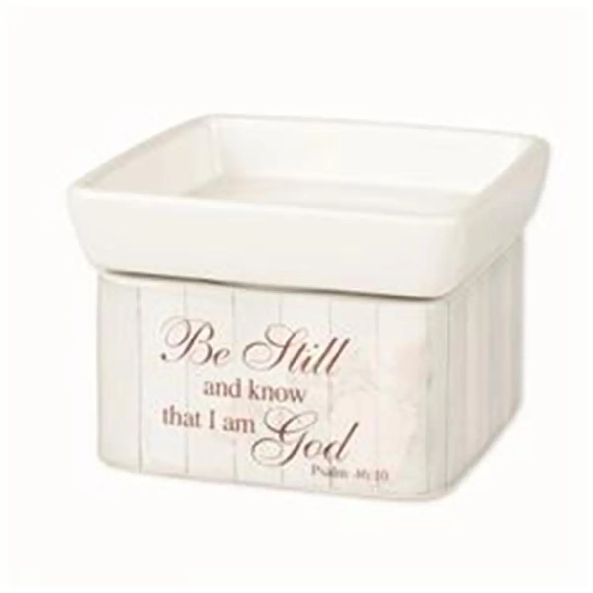212 MAIN Be Still Ceramic Wax Warmer (Model TW25BS) - Light-Up Base Decorative Home Fragrance Diffuser with Removable Tray, Aroma Therapy for Calming Room Aura & Enhanced Sensory Experience