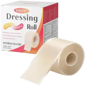 Hydrocolloid Dressing Roll, Dust-Proof, Reduces Friction, Breathable and Comfortable, Protects Skin, Freely Cut Into Patches, 1 Roll