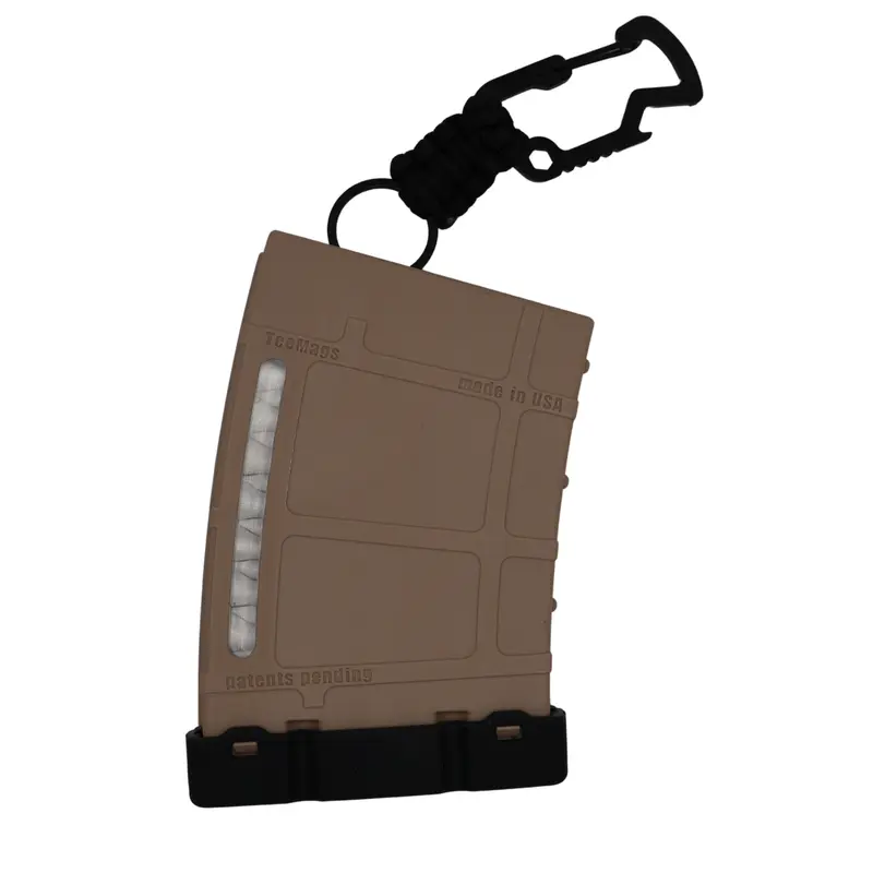 TeeMags Tan/Black Golf Tee Holder