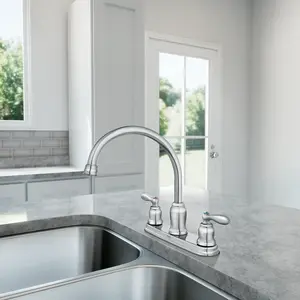 Caldwell Two-handle Low Arc Kitchen Faucet