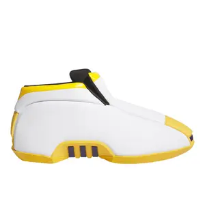 adidas Mens Crazy 2.0 Basketball Sneakers Shoes - Black, White, Yellow adidas Mens Crazy 2.0 Basketball Sneakers Shoes - Black, White, Yellow