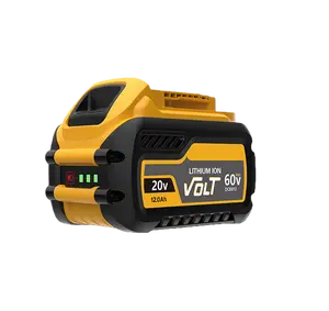 For DEWALT 60V Flex-Volt Battery, 12-Ah 20V/60V MAX Battery, Compatible with DeWalt 20V/60V Cordless Power Tools