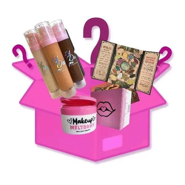 starter fun box 9x6x4 box full of spoiled products.