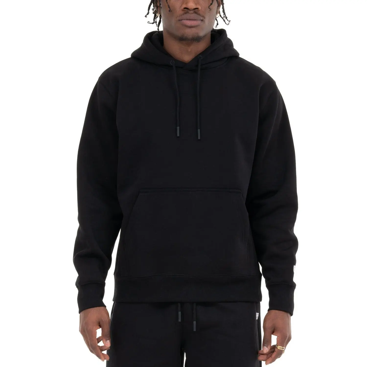 Pro Club Men's Heavyweight Long Sleeve Knit Fleece Fabric Hoodie with Kangaroo Pocket, Cotton, Sweater, Modern, Pocket Keeps Hands Toasty, Tops, Ribbed, Pullover, Sweatshirts, Menswear, Casual