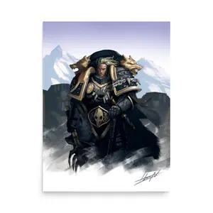 Russ, Semi Gloss Finish Poster