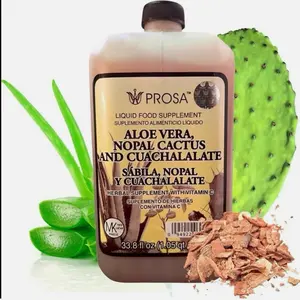 PROSA Aloe Vera Nopal Cactus Cuachalalate Herbal Supplement with Vitamin C