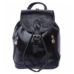 Luminosa Leather Backpack Purse
