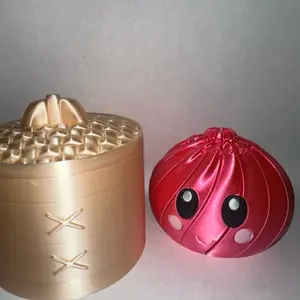 Flexi Twisty Dumpling 3D Printed Figurine