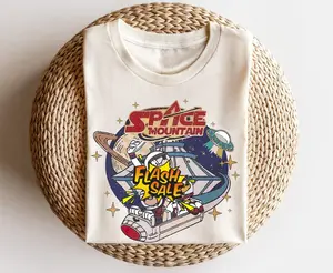 Retro Space Mountain Shirt, WDW Magic Kingdom Vintage Space Mountain T-shirt, WDW Family Trip
