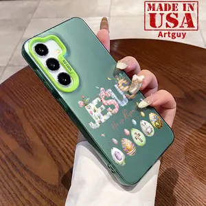 Compatible With Samsung Galaxy S24 Plus S25 Ultra S23 Ultra S22+ He is Risen Easter Patterned Durable Shockproof Anti-Scratch PC Protective Case Cellphone Protective