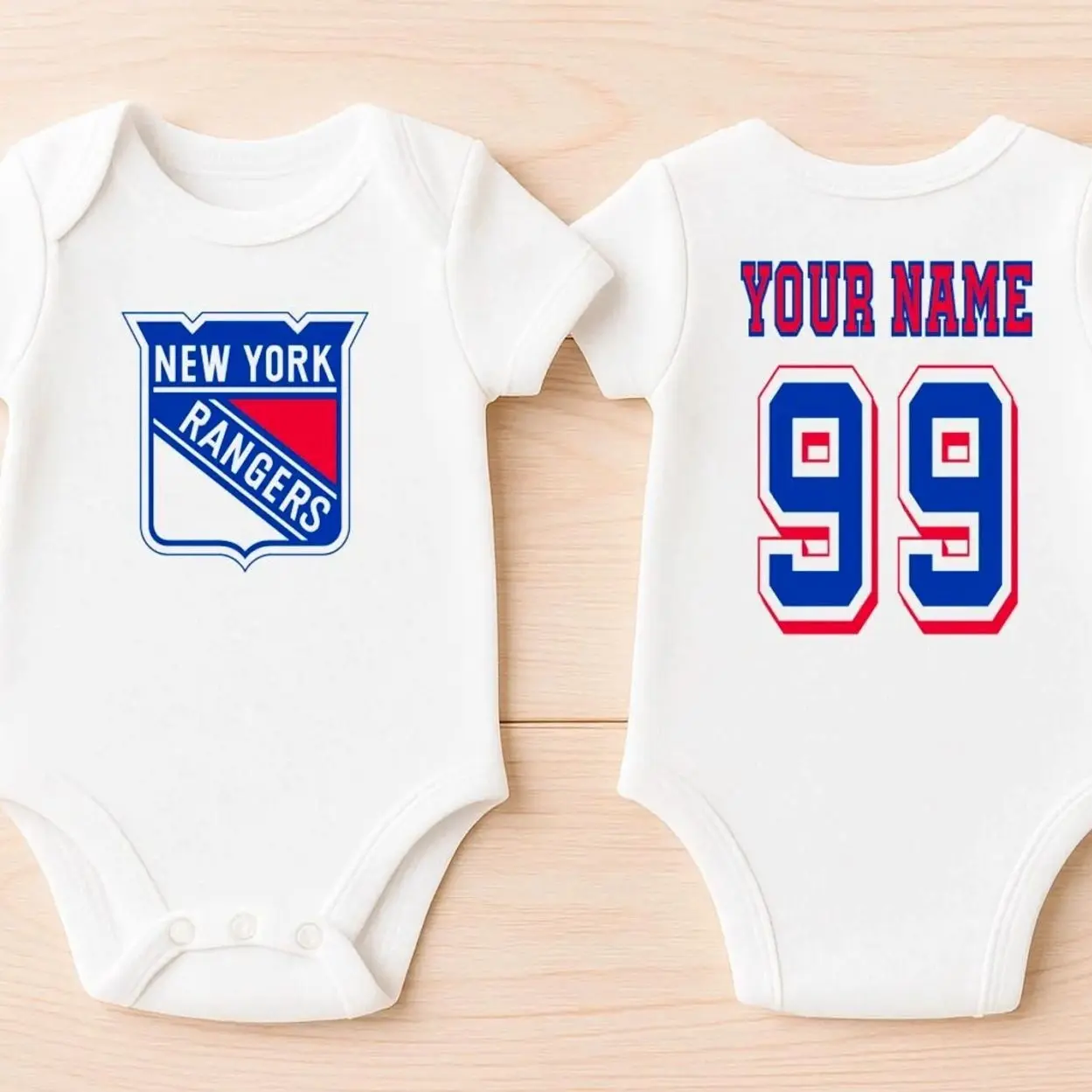 Personalized Hockey Baby Bodysuit, Custom Toddler Sports Jersey, Infant Ice Hockey Shirt, Kids Game Day Gift QKX