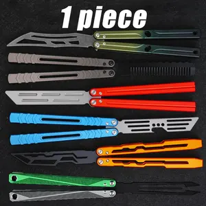 Aluminum Alloy Butterfly Trainer for Beginners, Outdoor Flip Tool, High-Quality Balance Metal Toy, Essential Training Equipment
