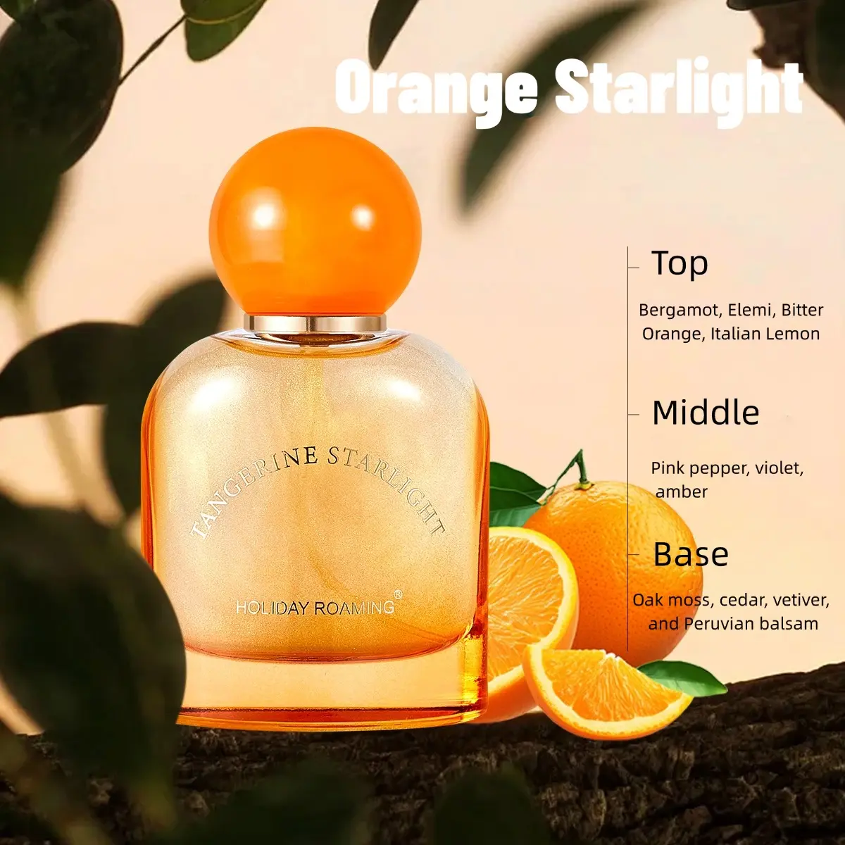 Holiday Starlight Series Perfume Fragrance Cologne 50ML EDP Sprays, Fragrances Perfumes Cologne, Natural Long-Lasting Scent, Romantic and Alluring Fragrance, Perfect for Daily Use and Parties