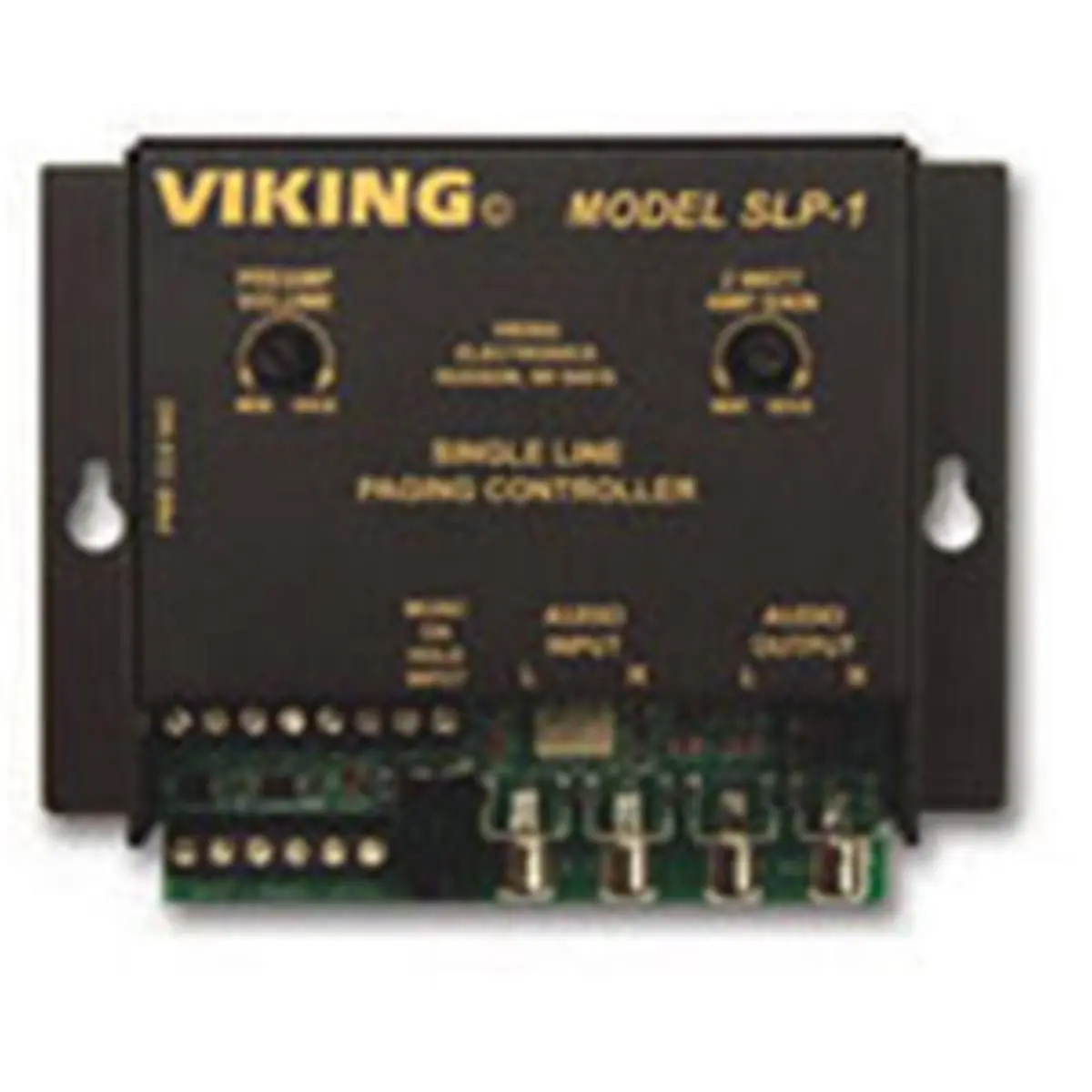 212 MAIN Viking Electronics SLP-1 Single Line Paging Adapter - Phone & Audio/Video Accessory with Doorbell Input, Line-Level Compatibility for Controllers, Speakers, Amplifiers, Multiple Units Support