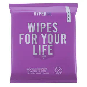 The Body Wipe (Lavender) - 20 Count