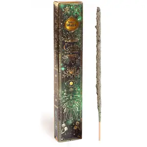 Green Sparkle Gaia Incense Sticks - Natural Aroma Freshener - Fragrance