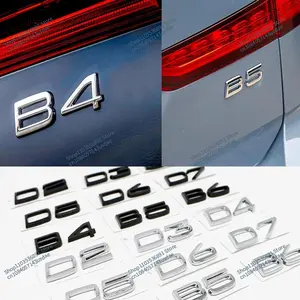 Car 3D Trunk Letter Logo Badge Sticker Emblem Accessories for Volvo C30 V40 V60 S40 S60 Xc60 Xc90 S80 S90, High-Quality Car Decals