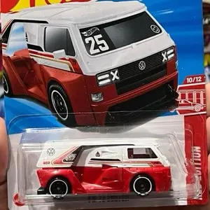 Volkswagen Red Edition VW T3 Bus 1:64 Scale Diecast Car
