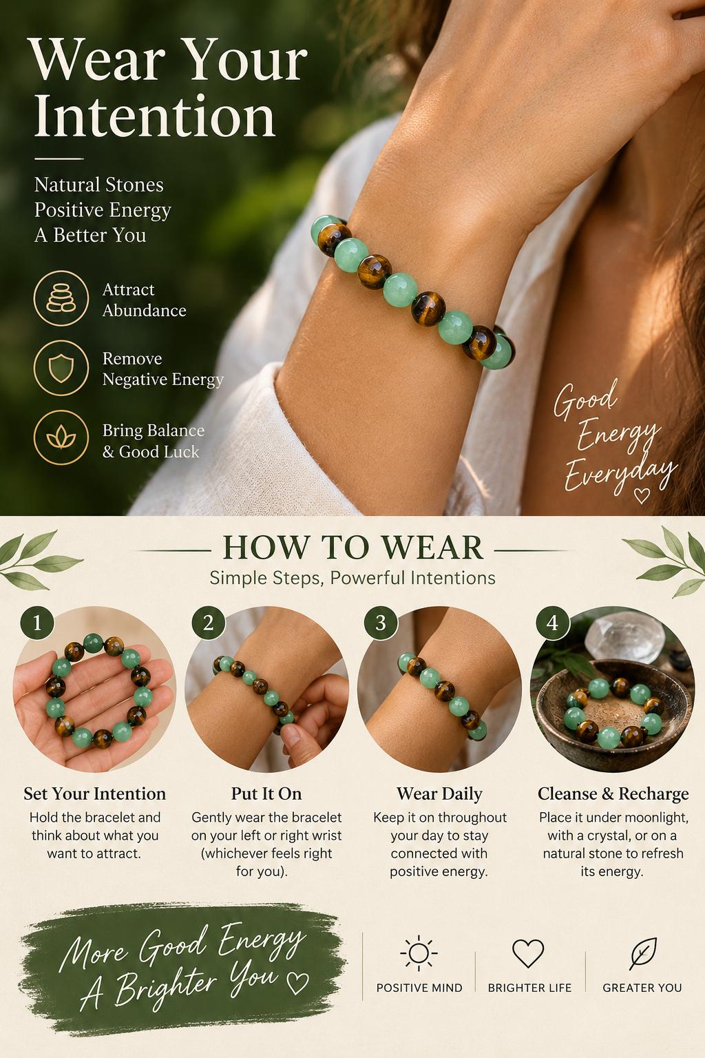 1pc Arpurraina Money Attraction Bracelet with Green Aventurine & Tiger Eye beaded jewelry protection bracelet encouragement gift fashion artificial bracelet of the day Colorblock Beaded Crystal Bracelet ,Manifestation, Wealth Amulet, Good Fortune,,soh 1pc Arpurraina Money Attraction Bracelet with Green Aventurine & Tiger Eye beaded jewelry protection bracelet encouragement gift fashion artificial bracelet of the day Colorblock Beaded Crystal Bracelet ,Manifestation, Wealth Amulet, Good Fortune,,soh