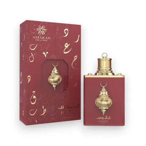 Amaran | Fanoos | Siarj | Unisex Fragrance | 100 ML 3.4 OZ | Eau De Parfum | Fuji Apple - Wild Berries & Sugar Notes