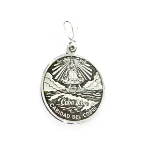 Dije de la virgen de la caridad del cobre