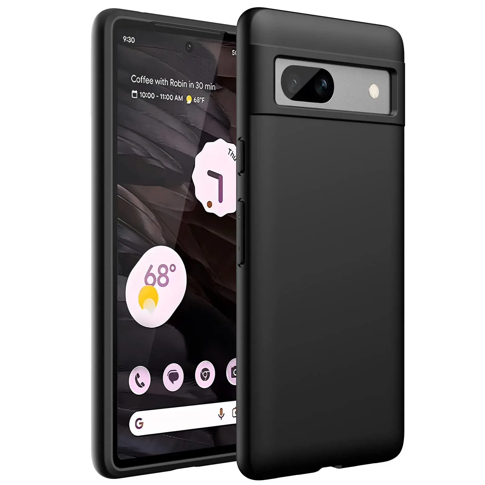 JETech Slim Fit Case for Google Pixel 7a 6.1-Inch 2023, Soft TPU Thin Protective Phone Cover with Matte Finish, Shockproof