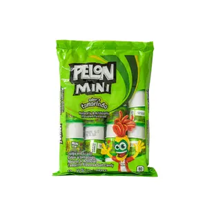 Hershey Pelon Pelo Rico Mini Sweet Spicy Tangy Tamarind Treats with Chili Lemon Salt in Fun Squeezable Dispenser for On-the-Go Snacking