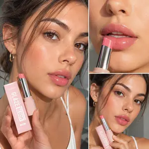 Zephoco Glaze Bloom Glossy Lip Balm – Hydrating & Non-Sticky