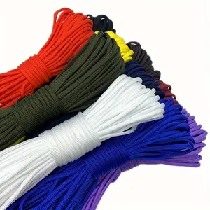 5 Yards 4Mm Paracord Cord Lanyard Rope Handmade Cord Bracelet Making