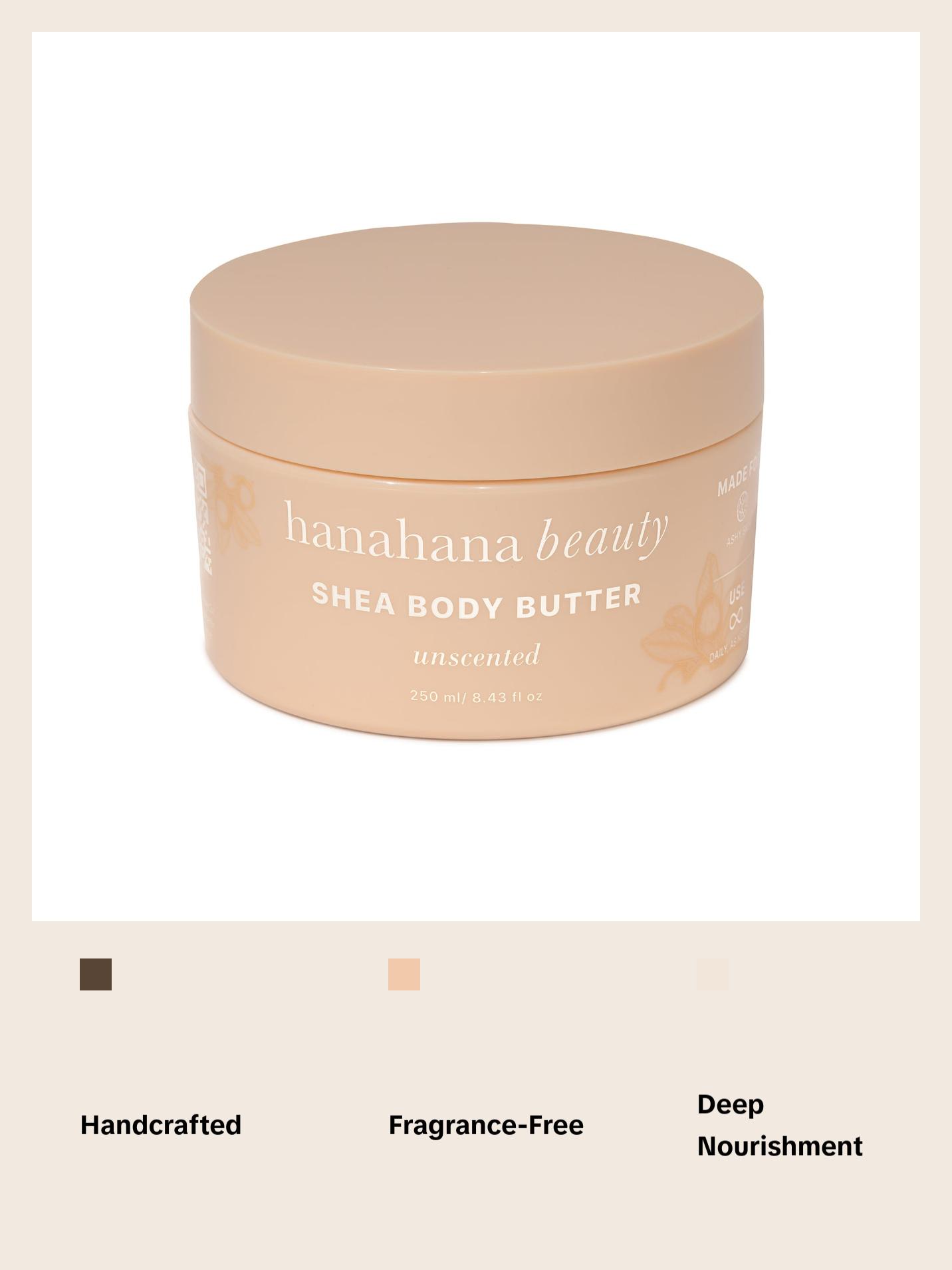 Unscented Shea Body Butter for Skin Moisturizing and Repair - Body Care