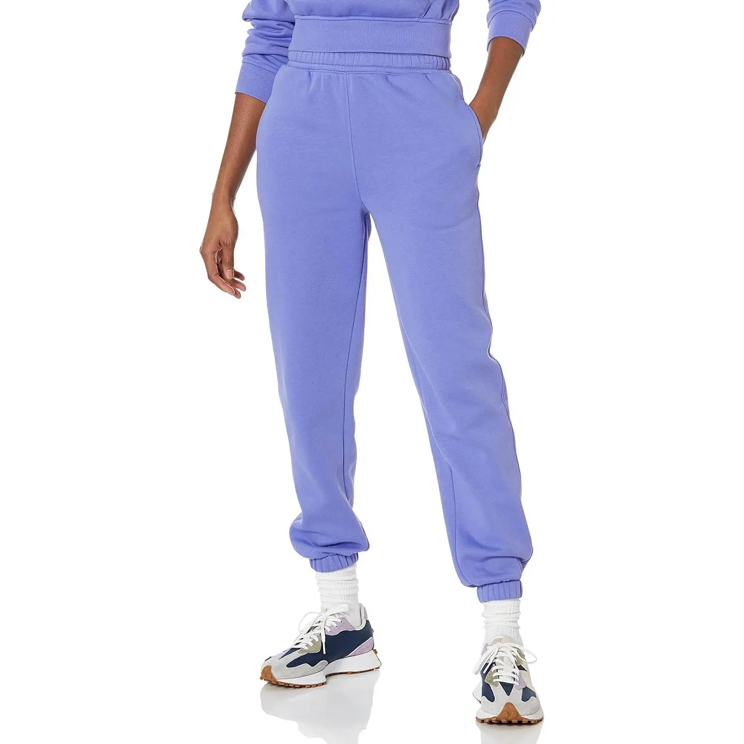 Women's Loose-Fitting Sporty Joggers, Plus Size Clothes with High Waist Drawstring Waistband for Casual Sports & Outdoor Activities, Elastic Waistband, Female, Plus Size Fashion, Outfits
