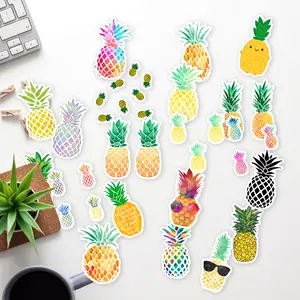 Stickers Pack 20 Pcs  Bumper Bike Pineapple Guitar Waterproof Luggage Vinyl Laptop Aesthetic Water Car Bottle Colorful Skateboard
