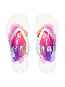 2026 Summer New Women'S Flip Flops, Open Toe, Flat Heel, Vibrant Artistic Design, Multiple Colors|Sizes Available, Perfect for Mother'S Day, Easter, Holiday Gifting, All - Season Wear, Dry Clean, Women Shoes