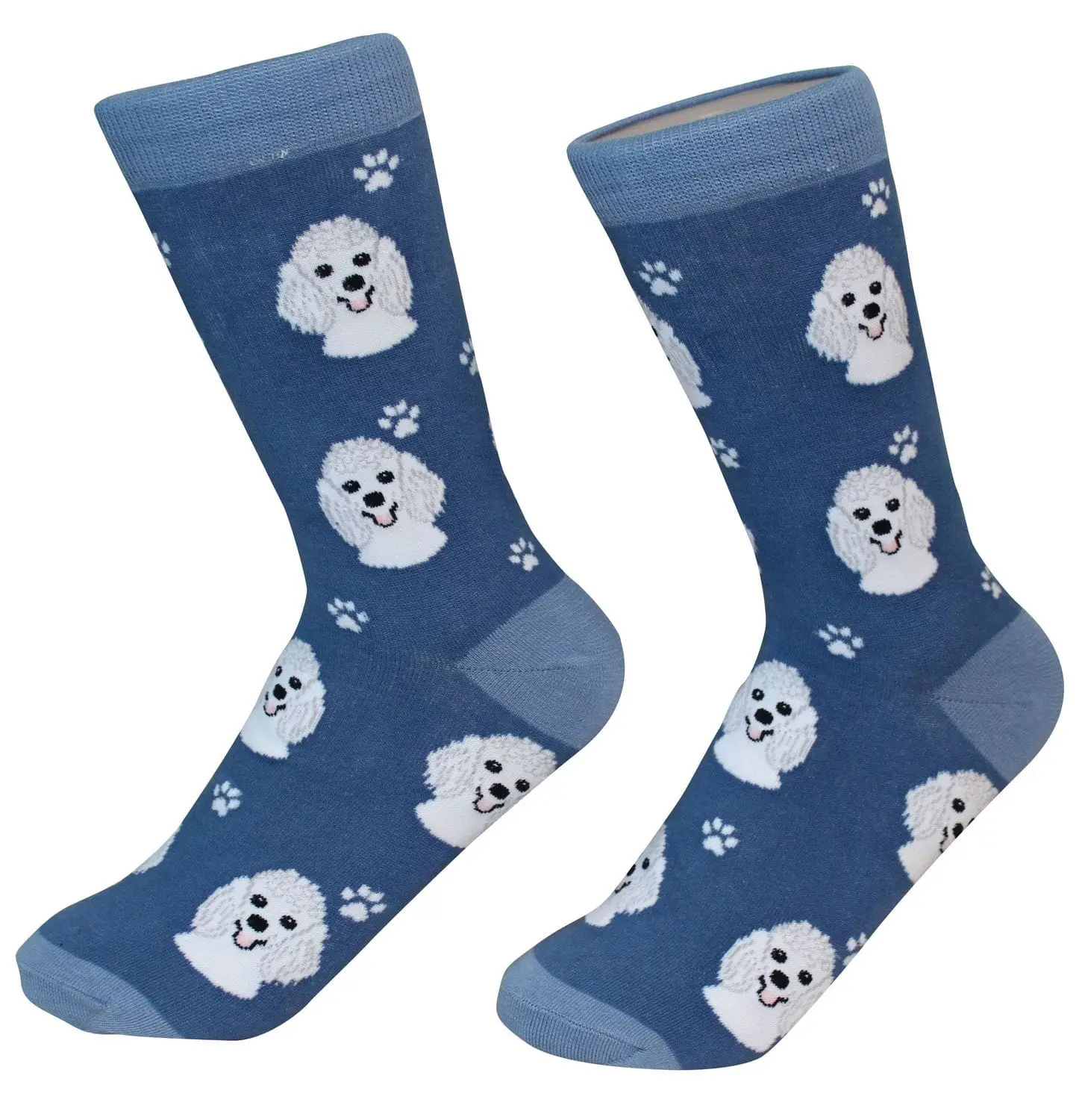 White Poodle - Socks