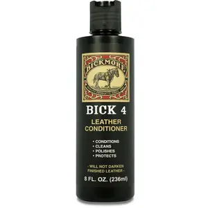 Bickmore Bick 4 Leather Conditioner, Cleans and Polishes Leather, Equestrian Equipment Protector, Leather Preserver
