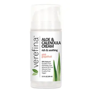 Verefina Aloe & Calendula Cream - Grapefruit - 3.5oz