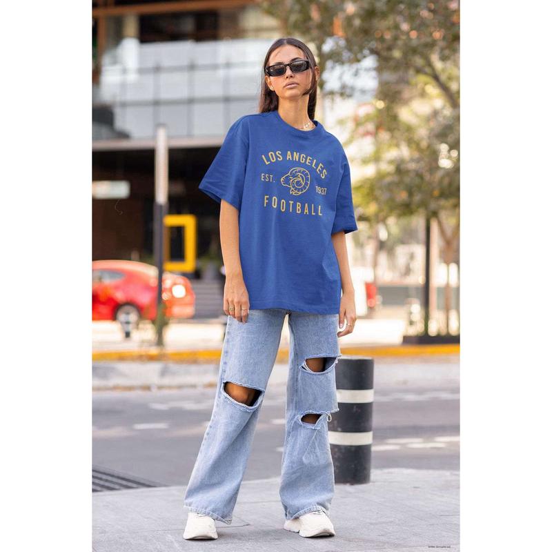 Los Angeles Football Crewneck Sweatshirt / T-Shirt / Hoodie, Rams Sweatshirt, Hoodie,  Los Angeles Football T-Shirt, Los Angeles Fans Gift, Rams Sweater