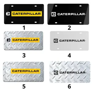 NEW CAT Caterpillar License Plate Hunting Gifts Car/Truck Accessories booster license Plate Heavy Equipment