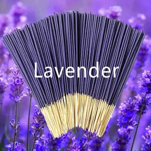 Lavender Incense Sticks Set, 20/50/100/150/200 Pcs, 22 Cm Long Lasting Burn Time, Relax Mood & Sleep Aid, Ideal for Home Office Use